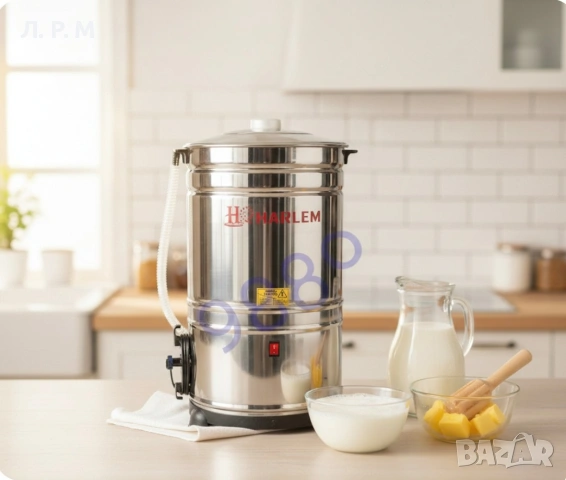 ЕЛЕКТРИЧЕСКА МЛЕКОБИЯЧКА Машина за биене на мляко и масло 40л , снимка 2 - Други - 53604908