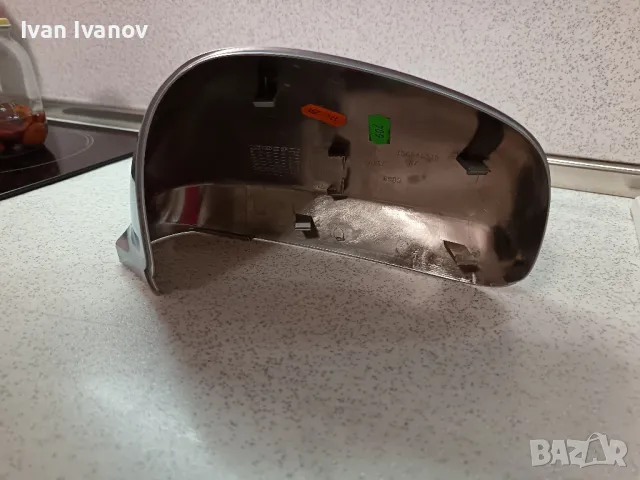 Капачка за дясно огледало, пасажерското, за Алфа Ромео 159 и Мито, цвят сребрист сатен, снимка 3 - Части - 49351153