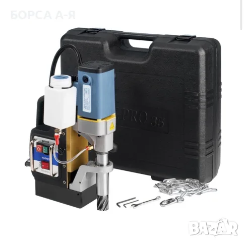 JEPSON MAGPRO 35 – професионална магнитна бормашина 1100W + куфар