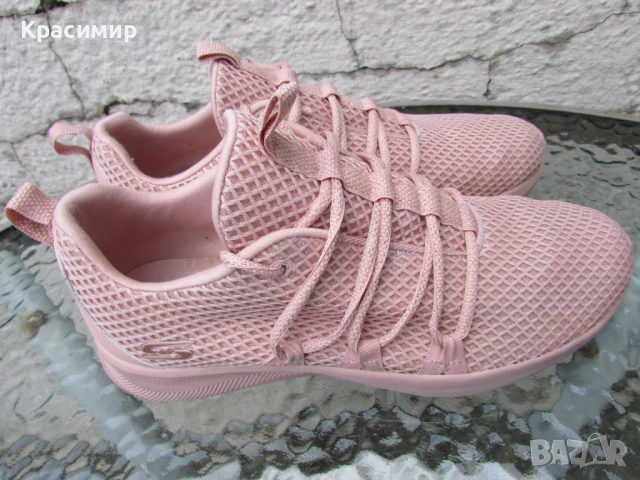 Дамски маратонки Skechers Bobs Squad 2 Mega Glam , снимка 5 - Маратонки - 53818804