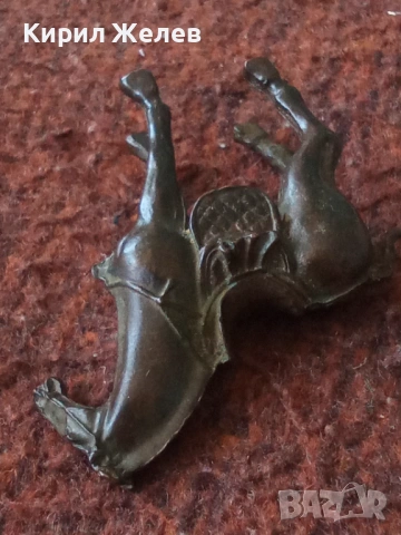 Малка бронзова фигурка на кон 🐎 54252, снимка 14 - Колекции - 53752634