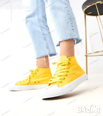 Дамски високи кецове Ghanem, 5цвята , снимка 8 - Кецове - 51168479