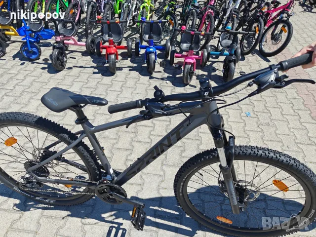 Промо велосипед 27.5" Sprint APOLON сив, снимка 3 - Велосипеди - 56070677