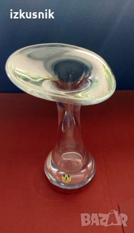 Изящна рядка ваза Peill Flamingo, снимка 2 - Антикварни и старинни предмети - 53604692