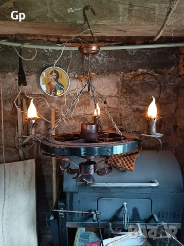 Колело от каруца полилей