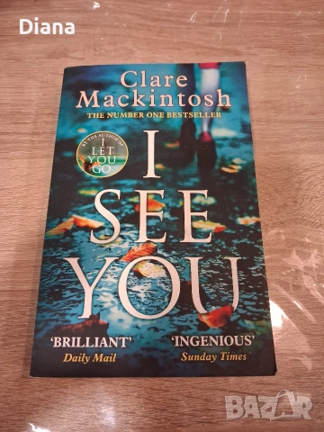 I See You Clare Mackintosh thriller mystery english book