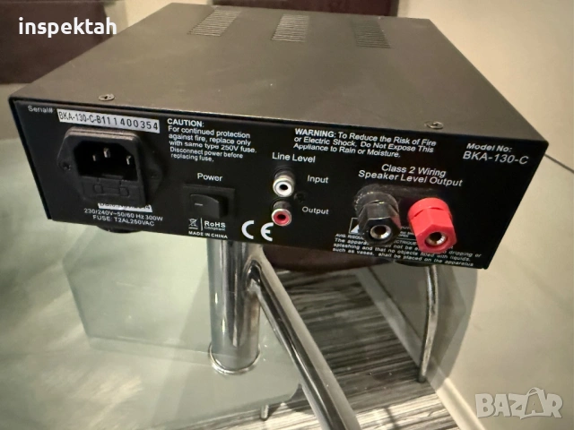 ButtKicker BKA-130-C Mini Power Amplifier, снимка 4 - Ресийвъри, усилватели, смесителни пултове - 53059787