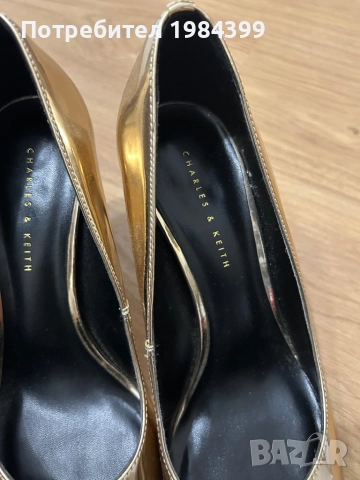 Обувки на ток, снимка 2 - Дамски обувки на ток - 52878313