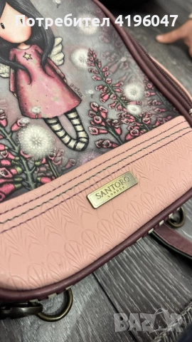 Раница Santoro Gorjuss Little Wings, 19x22x10, Многоцветен, снимка 10 - Раници - 52725714