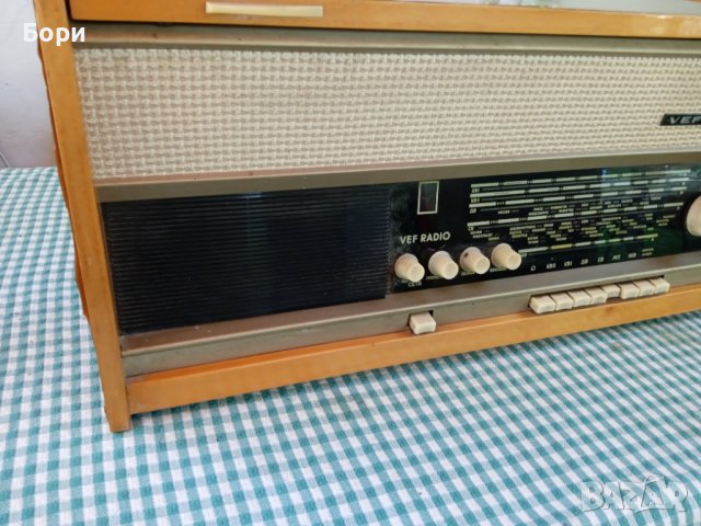 VEF RADIO 1965г, снимка 3 - Радиокасетофони, транзистори - 41571638