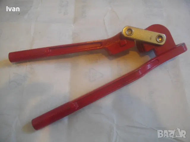 НОВ ТРОЕН РЪЧЕН ТРЪБОГИБ 6мм-8мм-10мм МАСИВЕН УРЕД ЗА ОГЪВАНЕ НА ТРЪБИ РАДИУС 25мм 0-180 ГРАДУСА, снимка 11 - Други инструменти - 50350854