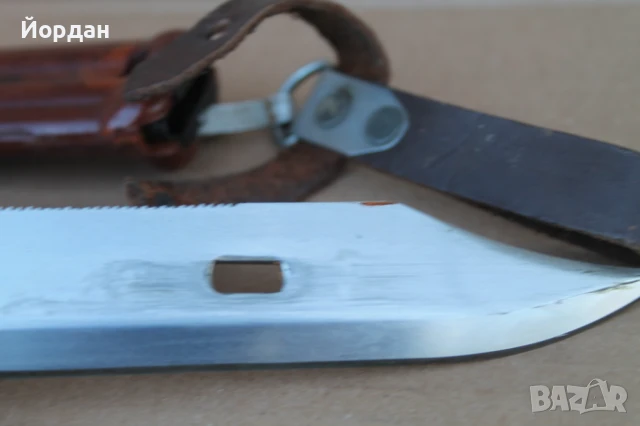 Нож за ''Ак-74'' /завод 10/, снимка 11 - Ножове - 51195372