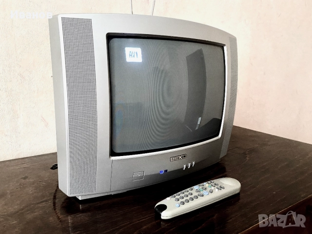 РАЗПРОДАЖБА - 20€. Телевизор - BEKO NR-14 K39 – TXS 14-CRT-TV, снимка 3 - Телевизори - 52005908