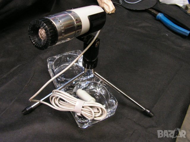 Колекционерски микрофон – динамичен TESLA тип AMD-202 комплект, снимка 3 - Микрофони - 31079187