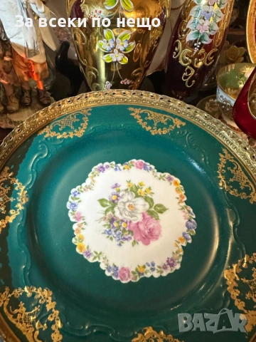 Scherzer Bavaria Germany  Crown Circa 1949 - немска класика от времената Код P1863, снимка 16 - Декорация за дома - 53299622