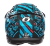 Мотокрос каска O'NEAL 3SERIES RIDE BLACK/BLUE, снимка 2