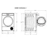 Сушилня Heinner с термопомпа HHPD-V10T2CHA++, 10 кг, 15 програми LED дисплей, снимка 3