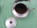 Стар алуминиев чайник, снимка 4