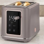 Тостер Berlinger Haus Taupe, 7 степени на изпичане, сив с розово-златисти детайли, 870W, снимка 3
