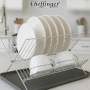 Двуетажен сушилник за съдове Cheffinger, снимка 4