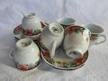 Порцеланов комплект чащи за кафе, снимка 4