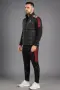 Мъжки анцуг ADIDAS CLASSIC черен / червено, снимка 2