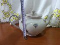 Стар български порцелан сип чайник, снимка 2