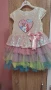 Детска рокля с Еднорог с многоцветен тюл и панделка, снимка 2