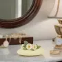 Декоративна поставка за бижута с маргаритки, резин, стилен аксесоар, снимка 3