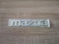 Сребрист надпис Mazda стар стил, снимка 1