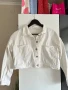 Бяло дънково яке, снимка 1