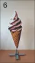 Рекламни табели Крем сладолед, домашен сладолед, сладолед различни вкусове, бабъл гофрета,, снимка 7