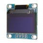 0,96 инча 4-пинов IIC I2C OLED дисплей модул 12864 / син, снимка 6