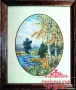 Комплекти ръчно бродирани гоблени "Сезони" с рамки, снимка 7