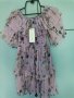 Прекрасна лилава рокля тип солей, снимка 1 - Рокли - 41340037