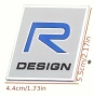 Нови емблеми ”R Design” за Волво - 55 мм./44 мм. , снимка 2