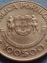 Монета 100 ескудос 1989г. Португалия КОРАБИ ILHAS CANARIAS 34330, снимка 2