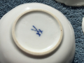 порцеланови малки чинийки "MEISSEN"/Майсен/ - 3 броя, снимка 13