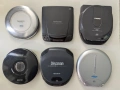 6 броя дискмени Discman Sony Panasonic Kenwood Casio Murphy, снимка 1