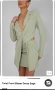 KAIIA Twisted blazer dress sage S-M, снимка 5