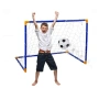 4590 Преносима футболна врата за деца (105 см) + бонус топка и помпа, снимка 1