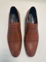 Мъжки кожени официални обувки - Светлокафяви - 44, снимка 2