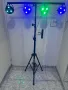 Продавам комплект мобилна стойка и 4 бр. LED PAR осветление, снимка 5