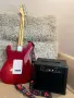 Продавам електрическа китара Fender Square с кубе, снимка 4
