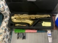 Classic Cantabile (Германия) TS-450 Bb Brushed Tenor Sax Тенор Саксофон, снимка 1