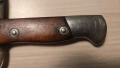Щик, нож за аржентински маузер м1891 с дървена дръжка, снимка 5