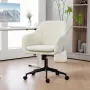 Офис стол HOMCOM с тапицерия от плат, снимка 10
