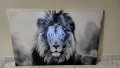 Светеща картина с LED осветление - цар лъв 🦁, снимка 2