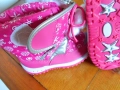 Детски ЗИМНИ БОТУШКИ/АПРЕСКИ, розови /№№ 27, 28; 17.5 и 18см/, снимка 3