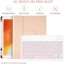 Нов Калъф с Bluetooth клавиатура + мишка за iPad 10.2 10.5 въртящ се кейс, снимка 5